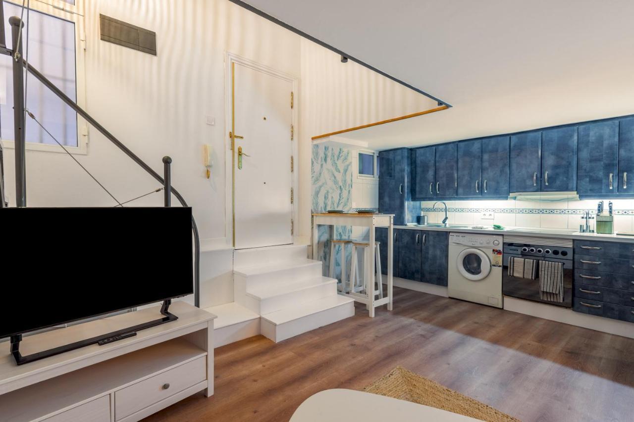 1 Bedroom 1 Bathroom Furnished - Lavapies - Duplex Madri Exterior foto